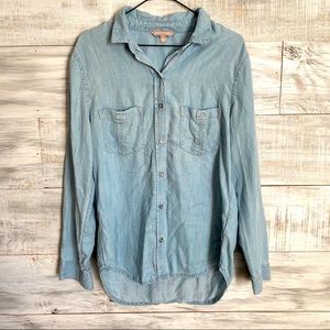 Banana Republic Denim Button Down Shirt